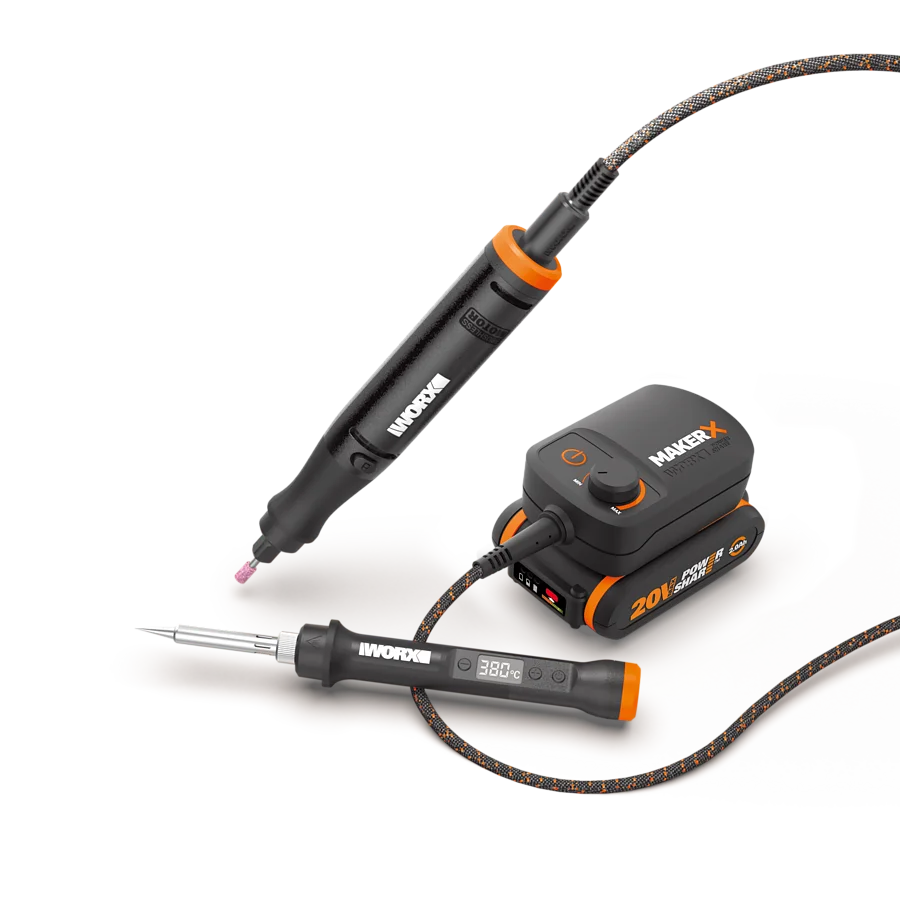 WORX MakerX Variable Speed Corded 20-volt Max Multipurpose Rotary Tool in  the Rotary Tools department at