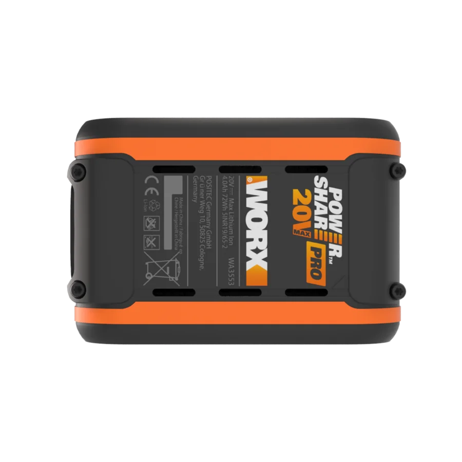 Worx DIY Worx WA3604 - Batería 20V 4Ah POWERSHARE + Cargador WA3860