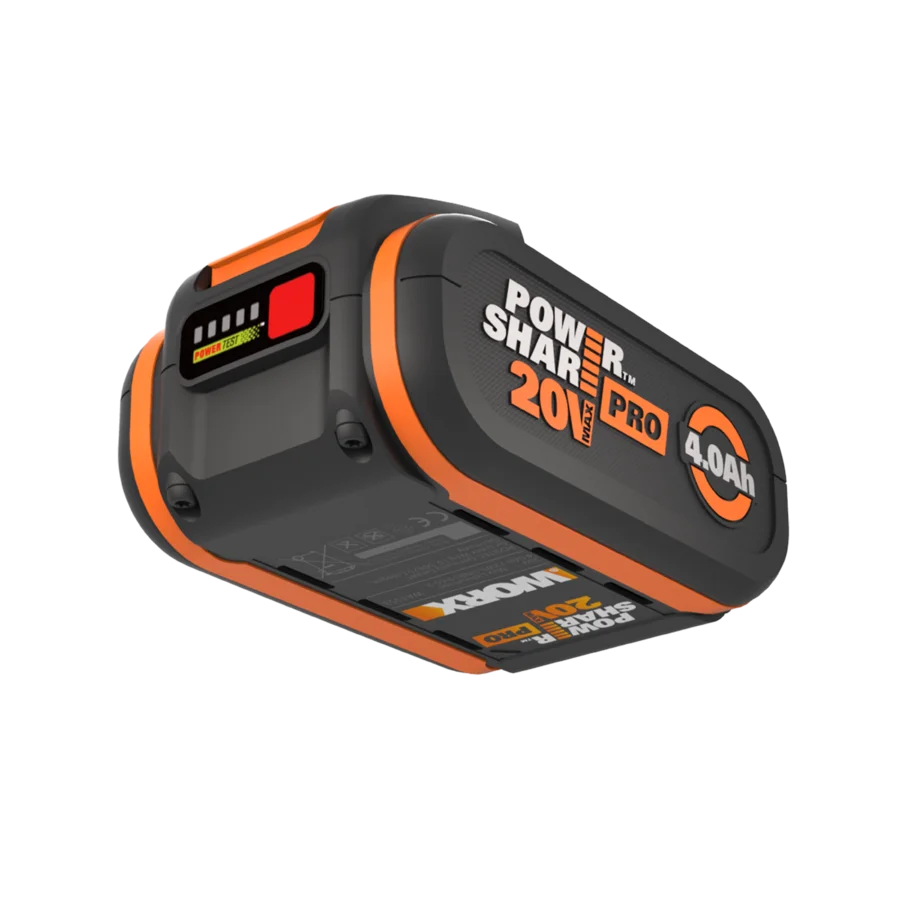 20V 4.0 Ah high-capacity Pro battery with indicator | WORX WA3014