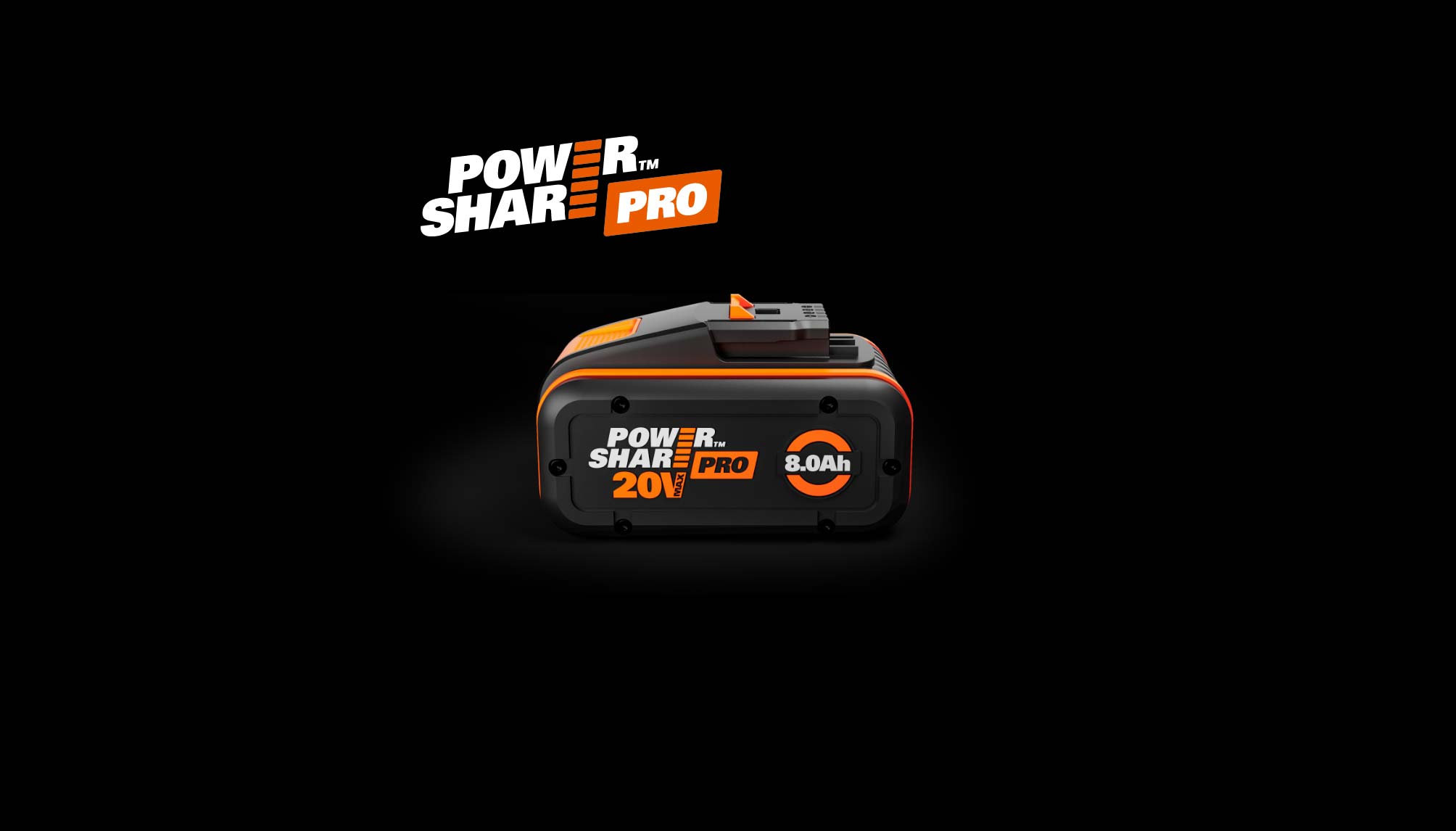 WORX 20V Power Share PRO 8.0AH batería de iones de litio de alta capacidad