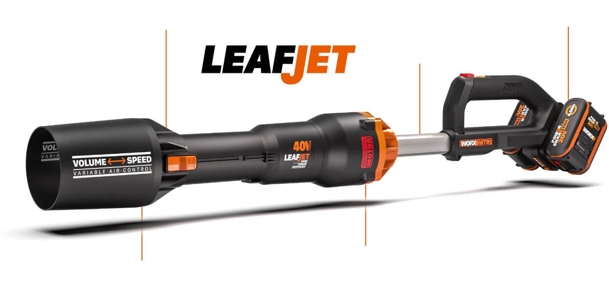 Leaf blowers and vacuums to clean your beautiful garden Worx