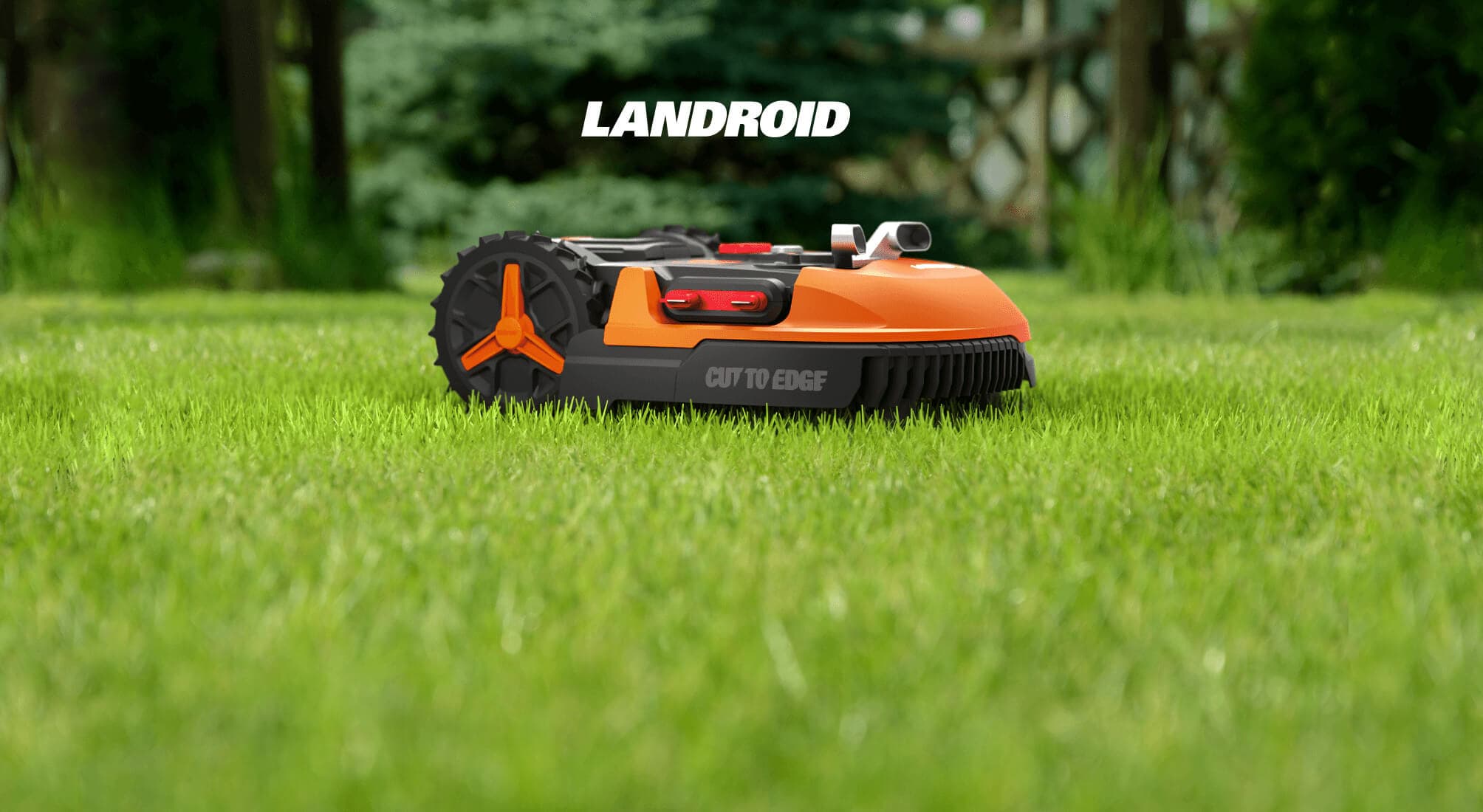 robot lawn mower rough terrain