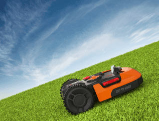 Landroid robotic lawnmower range
