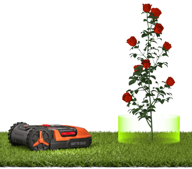 Landroid robotic lawnmower range
