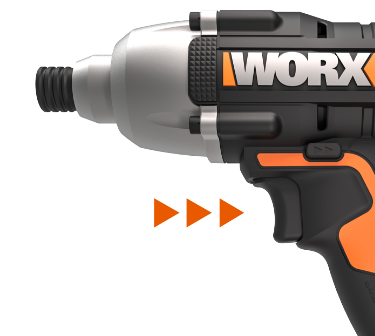 Atornillador de impacto a batería WORX WX291.9 (20V/sin batería) - Máquinas  y Herramientas online